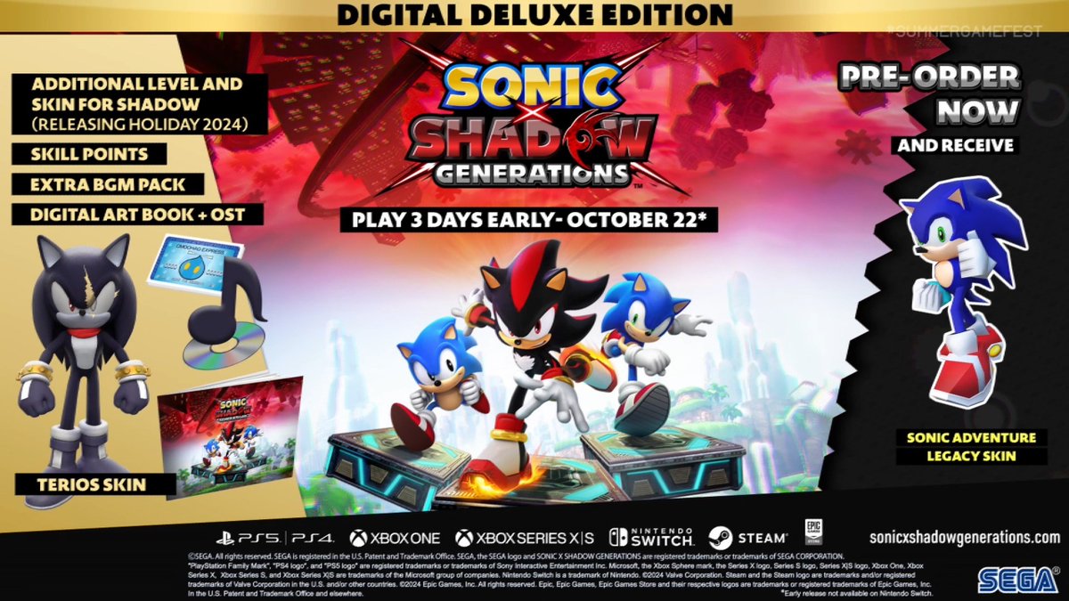 epicelders's tweet photo. Sonic X Shadow Generations https://t.co/dbkoKJC2ew