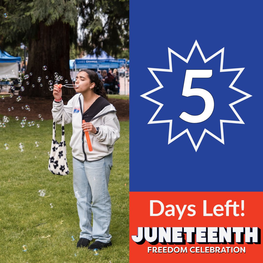Counting down to Juneteenth! Join us in celebrating freedom, culture, and community! Only 5 days left!

jfcvancouver.org

#jfcvancouverwa24 #Juneteenth2024 #vancouverwa #JuneteenthFreedomCelebration