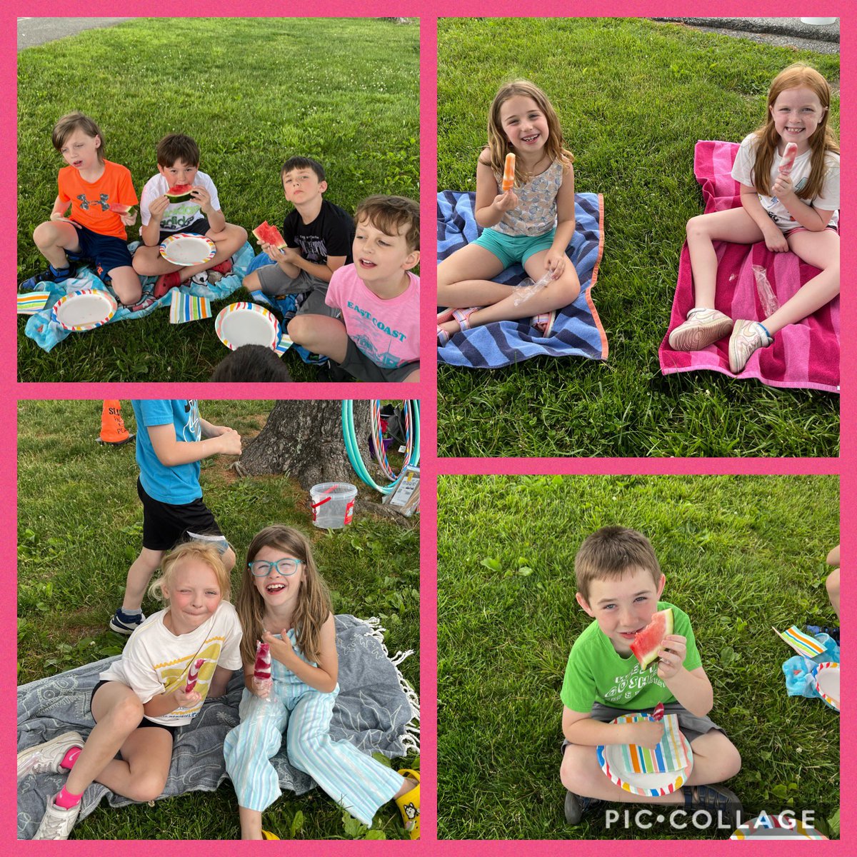 MrsMizesClass's tweet image. We had THE BEST End of Year party this morning!! The perfect weather, super fun water games, and two delicious treats! HUGE thank you to our amazing homeroom helpers for ALL the fun today and throughout the year, we are so grateful!!💦🎈🥔🧽🍉😊❤️
