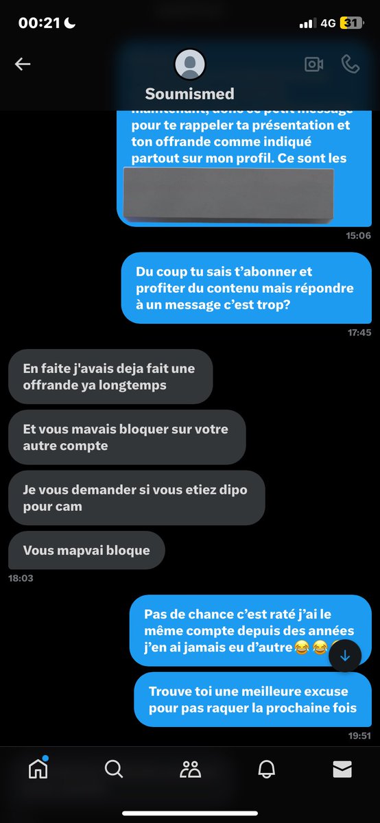 Stoplesfakes1's tweet photo. Encore un fantasmeur qui vient s’abonner à des profils payants puis trouve de vielles excuses quand il s’agit de raquer. @soumismed11268 https://t.co/YS6GjmTvMX