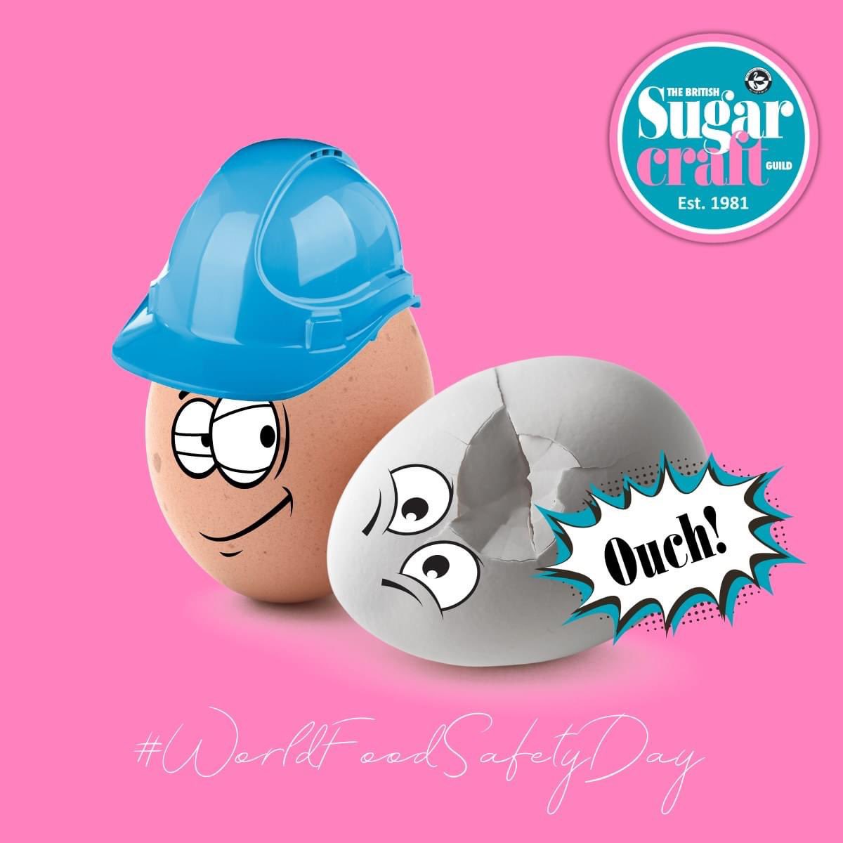 sugarcraftBSG's tweet image. #WorldFoodSafetyDay, are you up to date with the latest advice? David Close has written a concise round up in the latest edition of our members&apos; magazine, Sugarcraft News. 

#NotSoFunFactFriday 90% of allergic reactions are caused by 8 common culprits... can you name them all?!