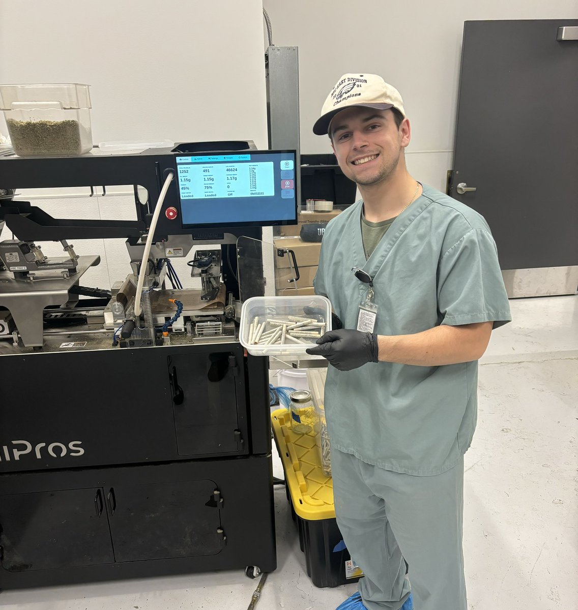 I’m proud to share that Vincent Petulla, Delaware Valley University Class ’24, B.S. Horticulture - Cannabis Specialization, and Cannabis Research Program Alumnus was promoted to Post Harvest Technician at Hamilton Farms. Congratulations Vince!! 🎉
<a href="/DelVal/">DelVal</a> #DVU_Cannabis_Research