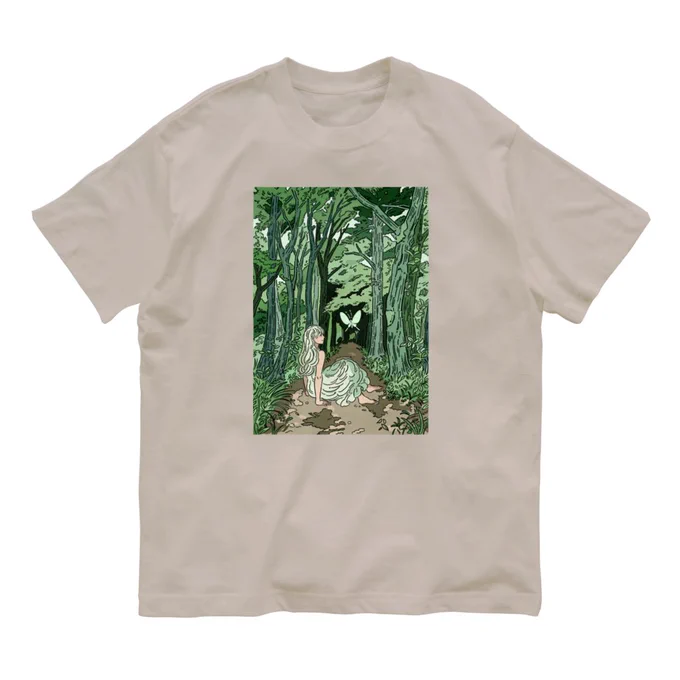 この絵をTシャツにしようかな…と思って作ってみました!可愛い※今日6/8(土)12:00から2週間、suzuriのTシャツ1000円セールです#suzuri #suzuriで販売中 