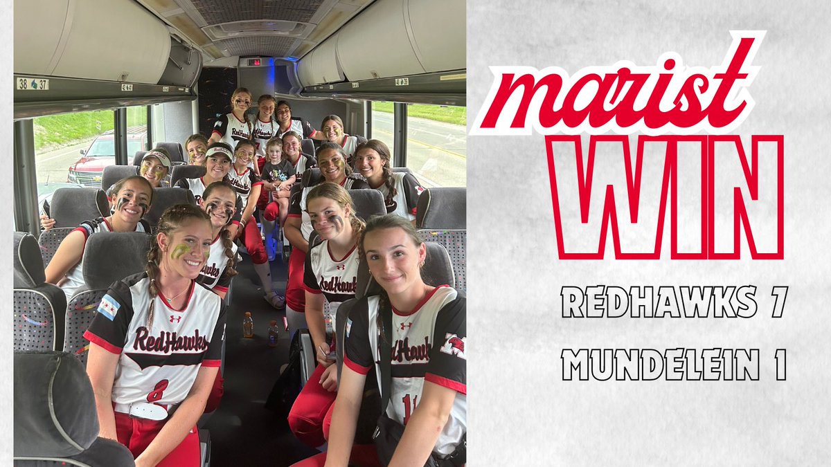 RedHawks WIN the semi-final tonight!!!!

Heading to SHIP tomorrow! #NextUp 

Kyros was 2-3 with 3RBI, Lyons 2-4 with 2R and RBI, Novickas scored twice, OBrien, Blackburn, Pigatto scored and Hanik added an RBI and Tate on base all game!

Hillegonds went the distance w 7K!