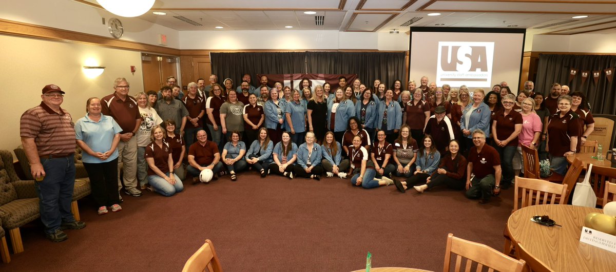 Today we celebrated the 20th anniversary of the <a href="/MSU_USA/">MSU - University Staff Ambassador</a> program. Mayor McClure proclaimed it University Staff Ambassador Day in #SGF and we recognized that over 500 employees have completed the program.