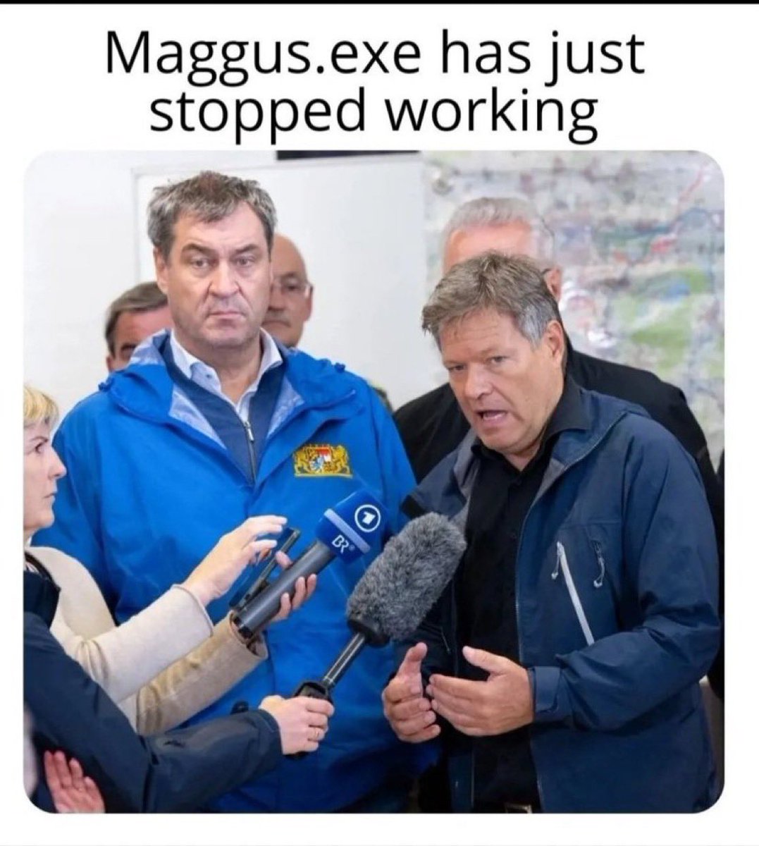 Leseerlaubnis's tweet image. Was haben #Söder und #Merz gemeinsam, wenn sie auf #Habeck treffen? 

#CDUCSU schaut immer wie leer aus der Wäsche.