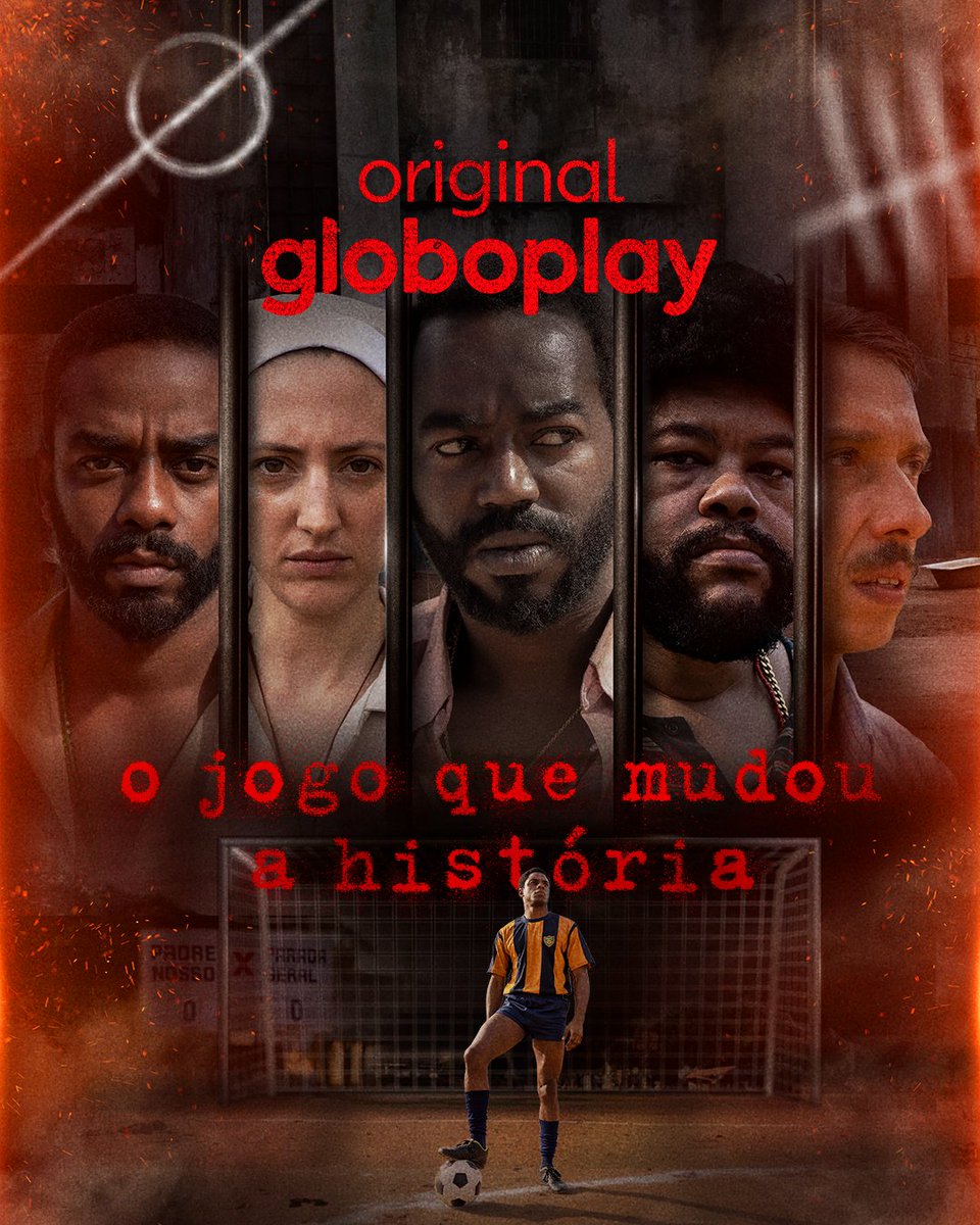 Era esse super poster de #OJogoQueMudouAHistória que vocês queriam? Então TOMA! 👏 
Meu elenco tá quentíssimo e eu já entrei na contagem regressiva pra estreia! 🔥
