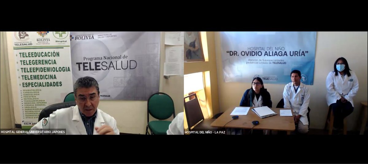 TelesaludB's tweet photo. TELEDISCUSIÓN ENTRE SUB ESPECIALIDADES DE TERCEROS NIVELES DE ATENCIÓN PARA COORDINAR TRANSFERENCIA 
https://t.co/KwmEucIMpS https://t.co/wUSy1STaO6
