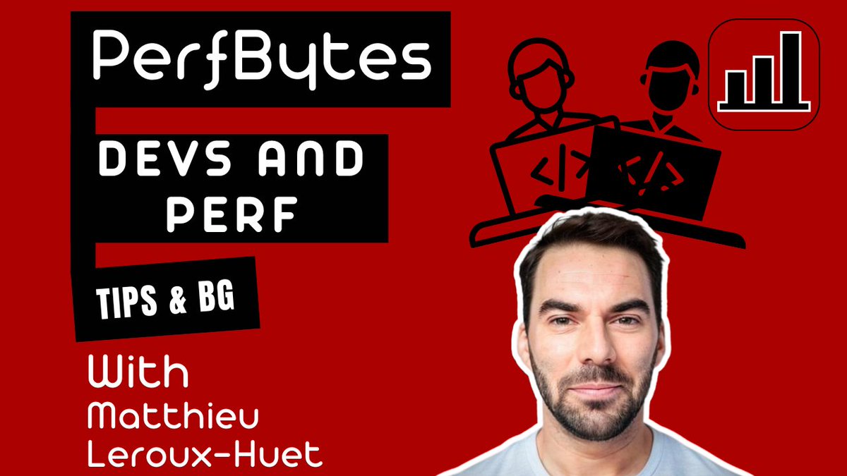 PerfBytes (@perfbytes) on Twitter photo 🎙 New episode is out!
In this episode we have <a href="/SrPerf/">Señor Performo 🤠</a> talking to our ami Matthieu Leroux-Huet who joins us to talk about developers and interactions with performance testing, as well adventures working as an entrepreneur in the performance world.
youtube.com/watch?v=kaAkh_… 🎙 New episode is out!
In this episode we have <a href="/SrPerf/">Señor Performo 🤠</a> talking to our ami Matthieu Leroux-Huet who joins us to talk about developers and interactions with performance testing, as well adventures working as an entrepreneur in the performance world.
youtube.com/watch?v=kaAkh_…