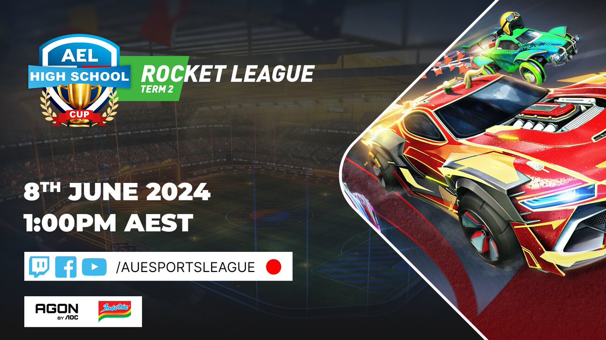 The Grand Finals remain.

Tune in from 1PM AEST to catch the action with <a href="/Metis_OCE/">Metis</a> &amp; <a href="/JakeRL/">JakeRL</a>!

🔴LIVE FROM 1PM AEST at twitch.tv/auesportsleague

The AEL is proudly sponsored by <a href="/AGONbyAOC/">AGON by AOC</a> &amp; <a href="/Indomielovers/">Indomie</a>