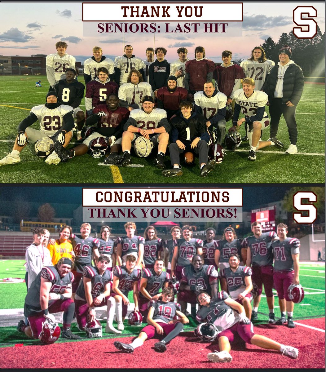 On your graduation day, congratulations to the State College Football Class of 2024. You left it better than you found it. Go out to leave the world a better place.  #GoState