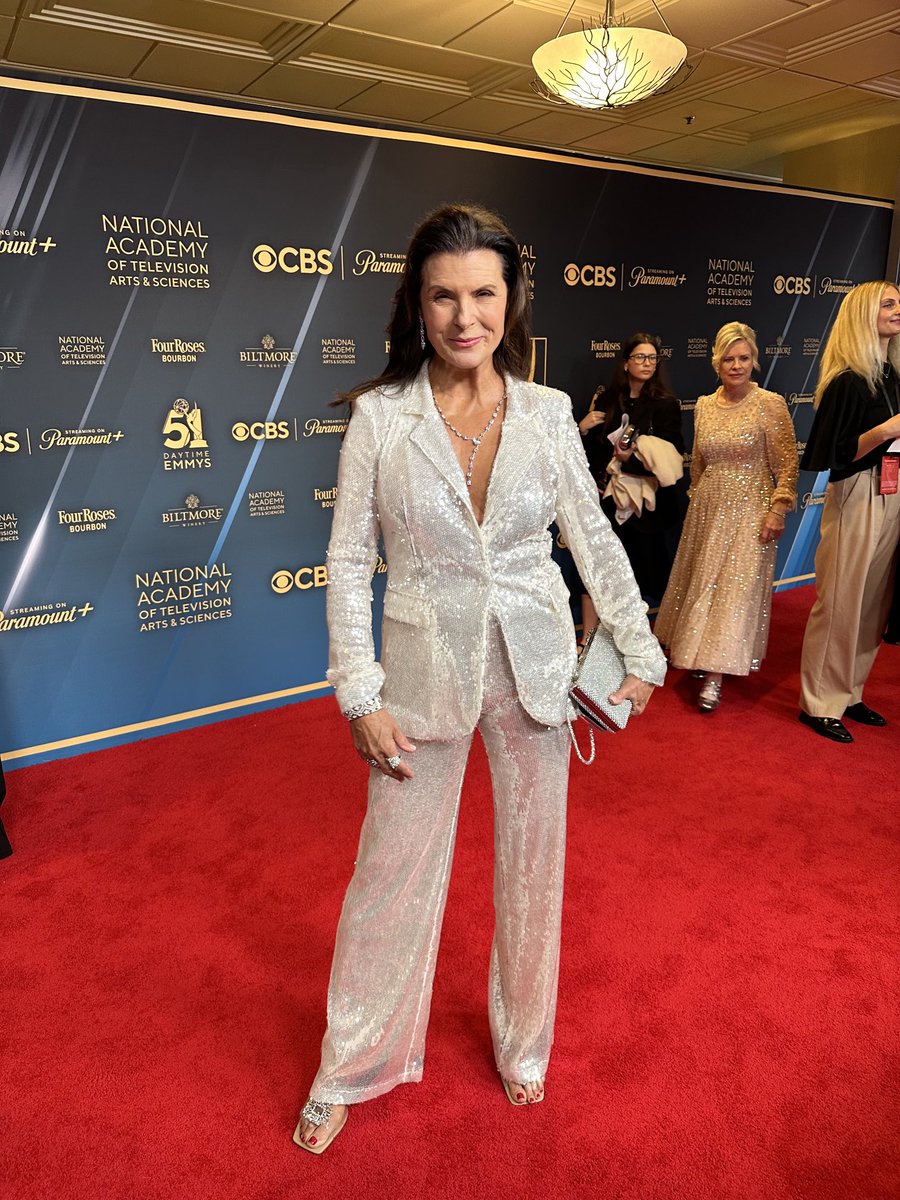 Kimberlin Brown in sequins #daytimeemmys