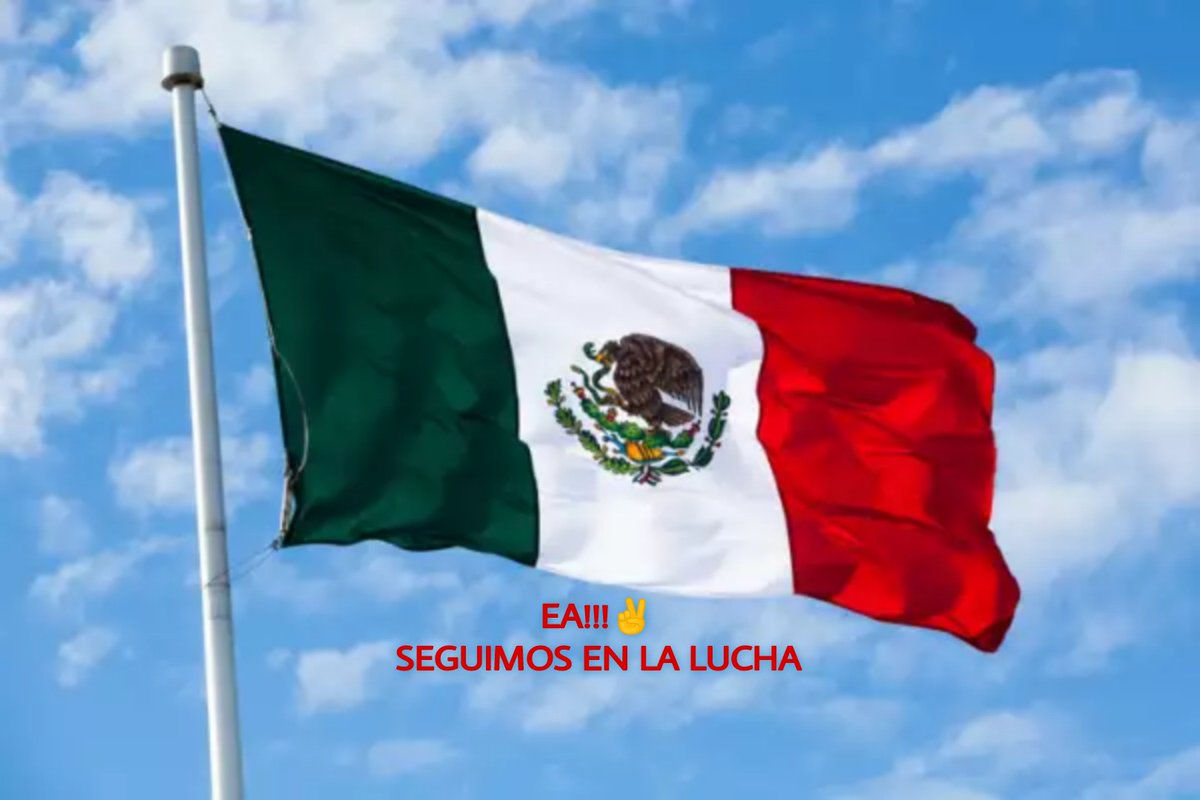 EA!!! ✌️🇲🇽🇲🇽🇲🇽
LISTO 
Viva México! 🇲🇽
