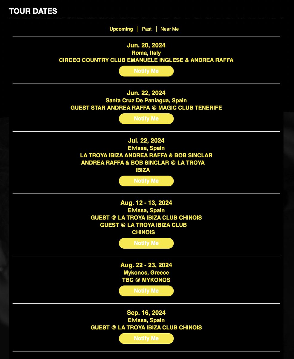 andrearaffadj's tweet photo. NEXT #GIGS #IBIZA #TENERIFE #LATROYA #ROMA #HOUSRMUSIC https://t.co/m8zJD4AzAz
