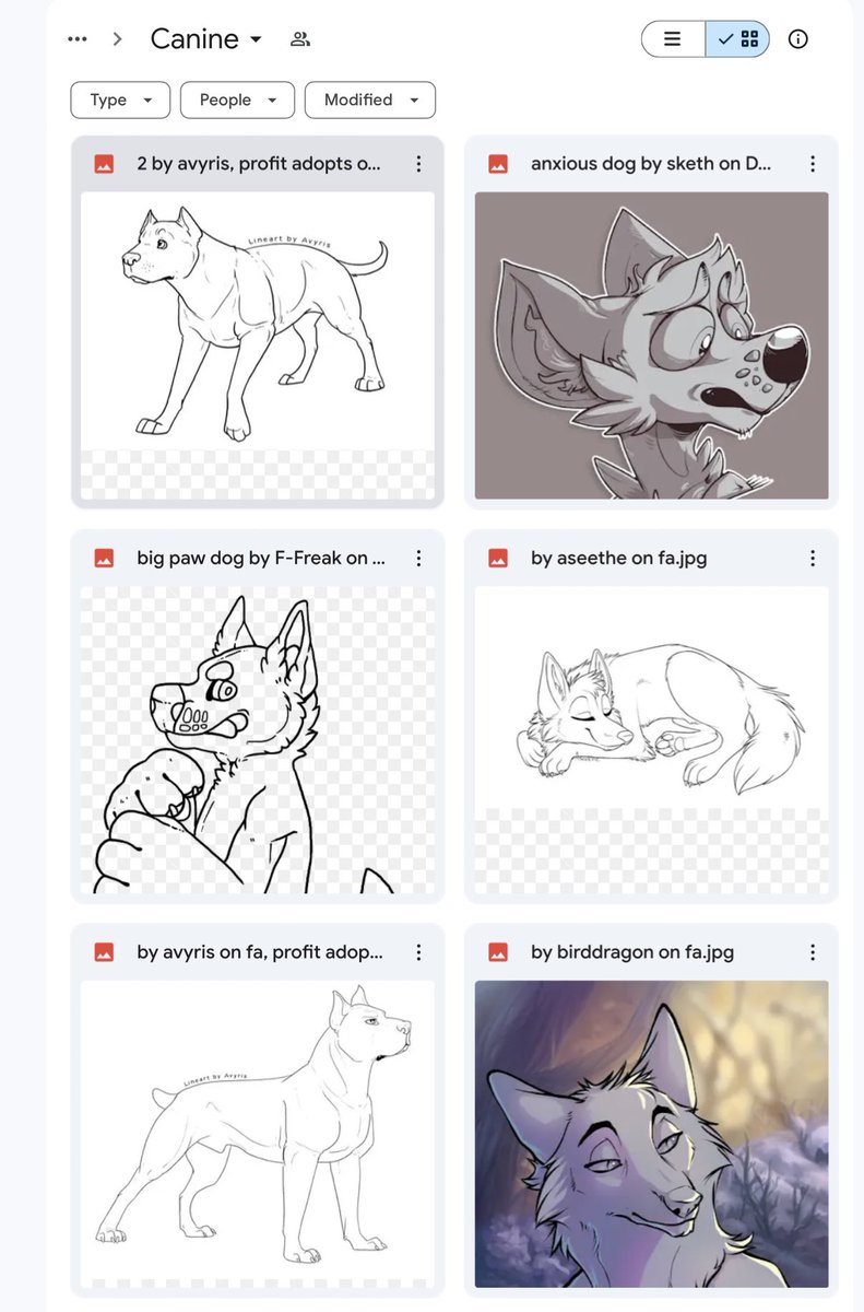 Hey! Fuck AI

I have a folder FULL of FREE to use lineart bases from numerous artists. Everything from canines to avians to even sharks! 

I created this to be a resource for anyone who wants some art of their OC but can’t afford to commission an artist

drive.google.com/drive/folders/…