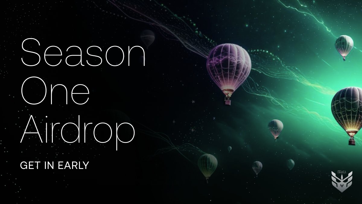 Airdrop Season One is live! Be early and start farming points now. 🪙

Fill orders on Ithaca, connect socials, and earn badges for platform activity.

Grab your first points for connecting the wallet and maximize your share: app.ithacaprotocol.io/points/referral
