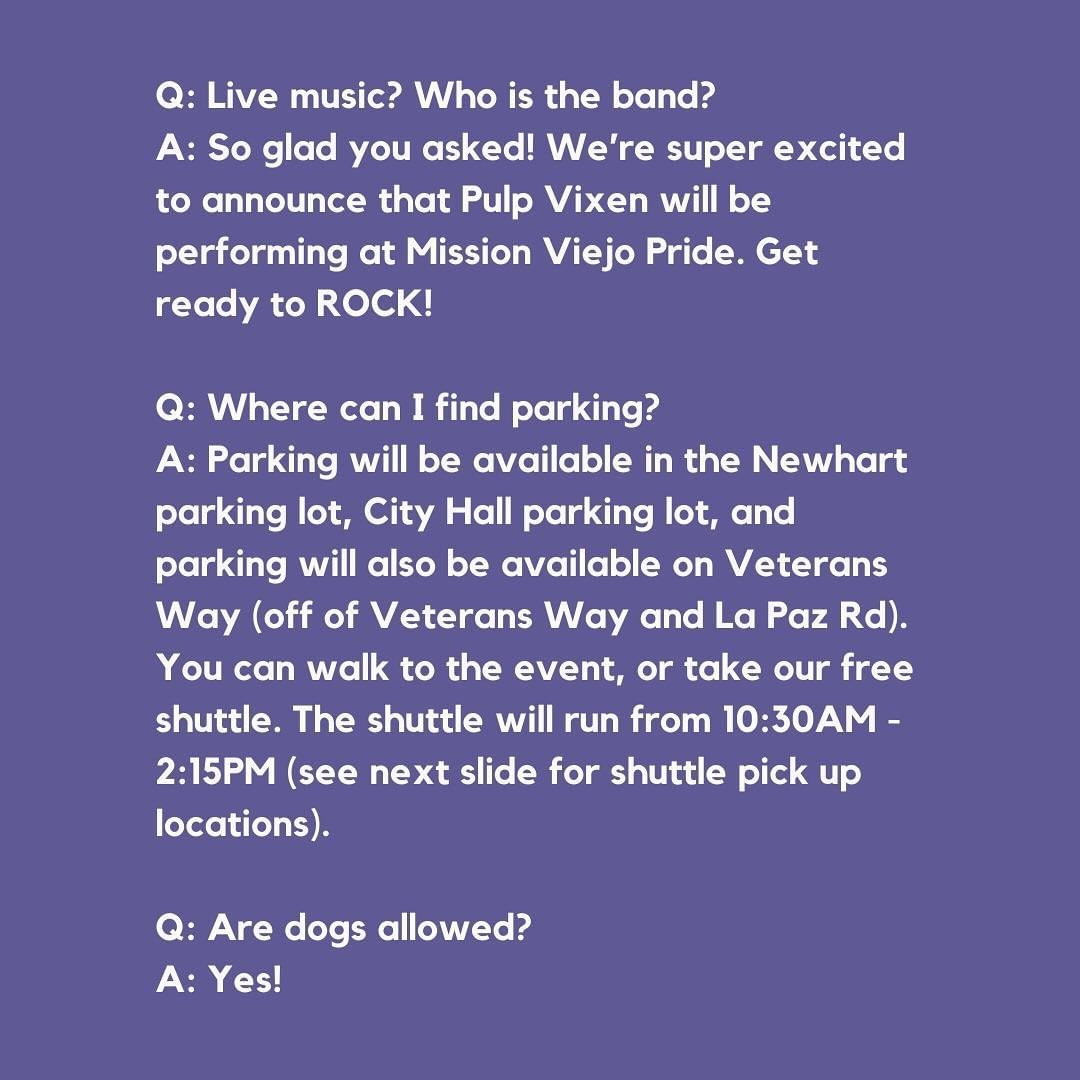 TheFridaCinema's tweet photo. Some FAQs for the first-ever @missionviejopride, which takes place tomorrow, June 8th from 11-2PM 🌈 The Frida Cinema is proud to not only sponsor Mission Viejo Pride, but also vend at the event, so come on down and join us for a fun, FREE afternoon🏳️‍⚧️ https://t.co/SITVM76gmp