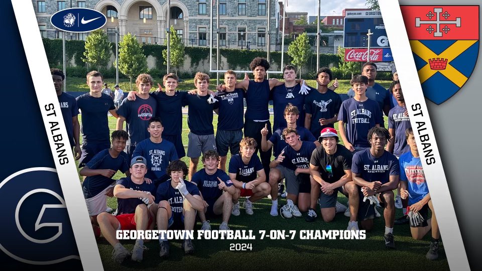o_martin90's tweet photo. Georgetown 7 on 7 champs! Thanks for having us! https://t.co/3VM5vmMhJ3