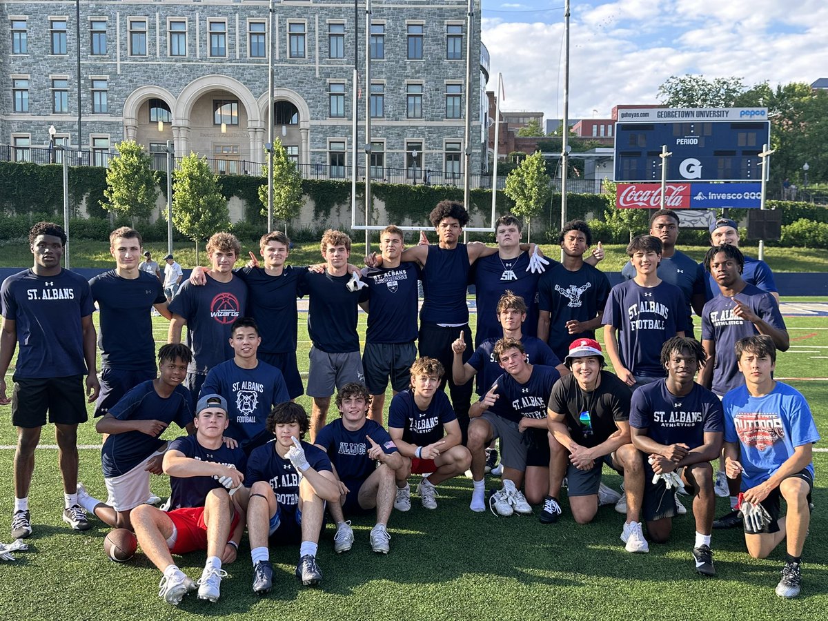 Georgetown 7 on 7 champs! Thanks for having us!