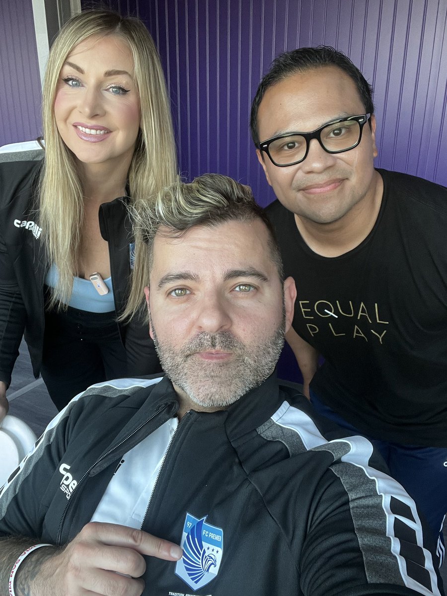 DotbFilly's tweet photo. Another day another broadcast. But this time it’s w/ 🐼 + carlos #fcpremier #wpsl https://t.co/cPiKQ8SkZ1