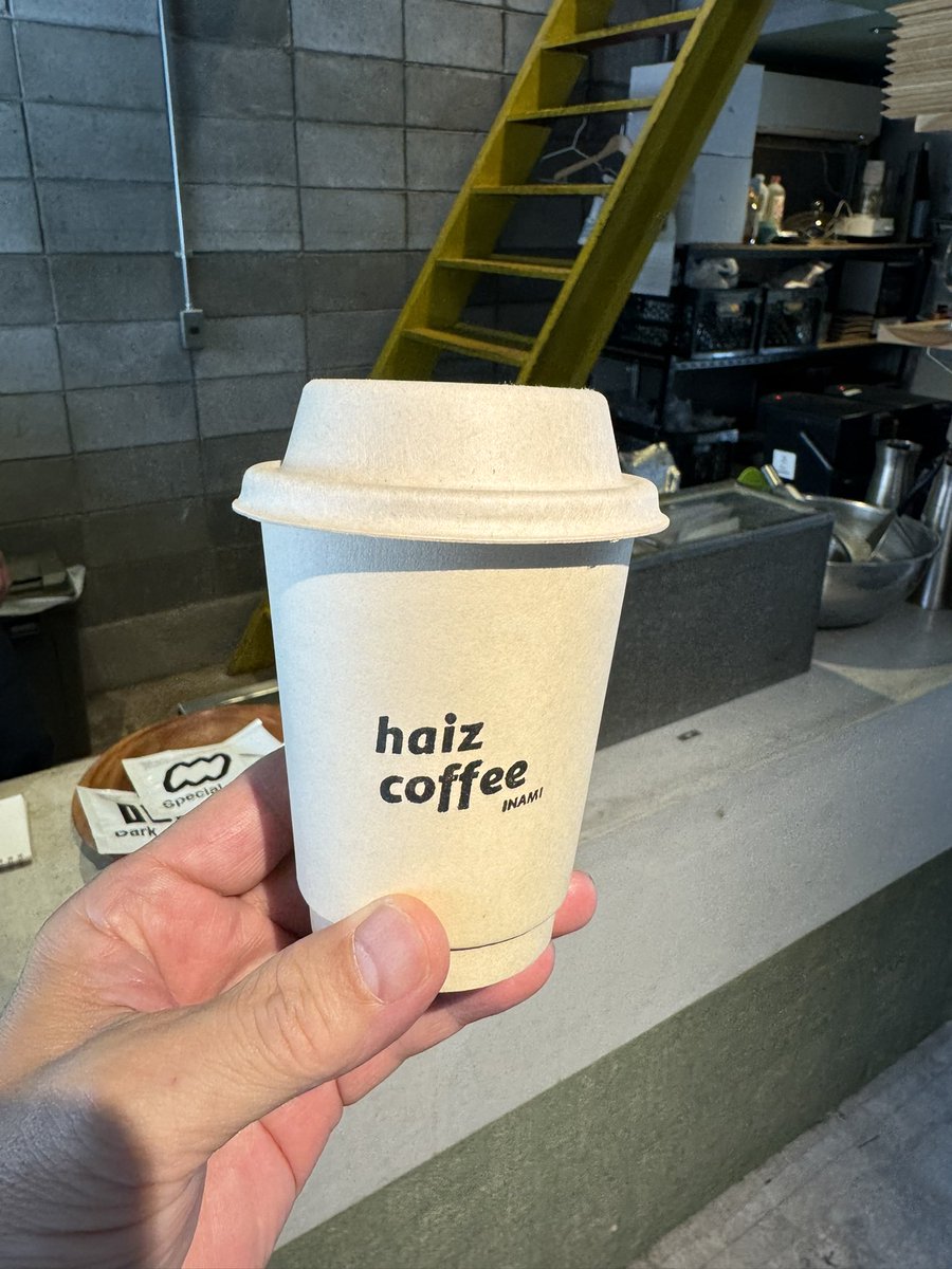 tanakatoga's tweet image. 仕事の合間に美味しいコーヒーを。
あー。ホッとする。
ほんと美味しい。

#haizcoffee
#INAMI