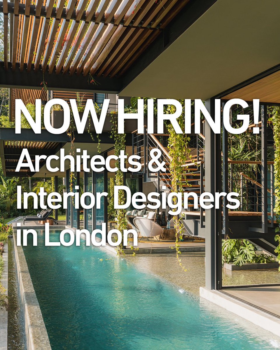 StudioSaxe's tweet image. We are seeking passionate and creative architects and interior designers with a minimum of 3 years of experience
who thrive in a fast-paced, dynamic setting based in London to join our dynamic team. 

Join us
instagram.com/p/C77qKabxsWL/…
