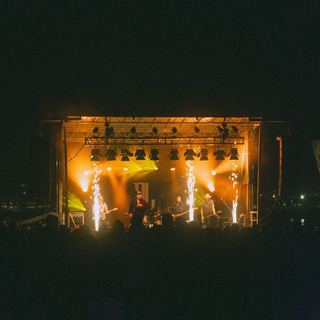 ControlObsidian's tweet image. Christopher Daigle at the opening of Quai Paquet 2024 using the #NX4 

#Obsidiancontrol #lightingdesign