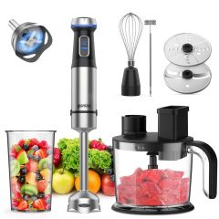 purchpad's tweet photo. Blend, mix, and whip like a pro with the AiDot Ganiza Immersion Blender - your ultimate kitchen sidekick! π₯πͺ #KitchenMaster #PowerfulBlending
Product -> https://t.co/YYHeA3vAw5 https://t.co/T7YfWlpXt5