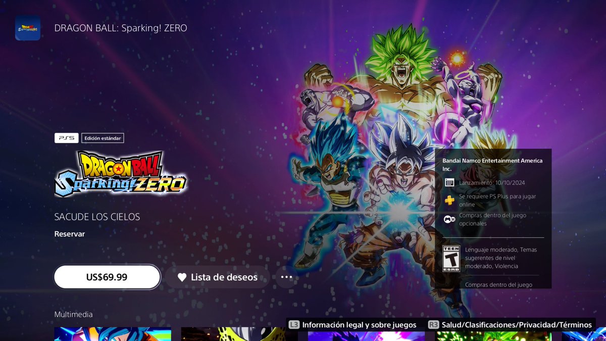 Dragon Ball Sparking Zero ARG tweet media