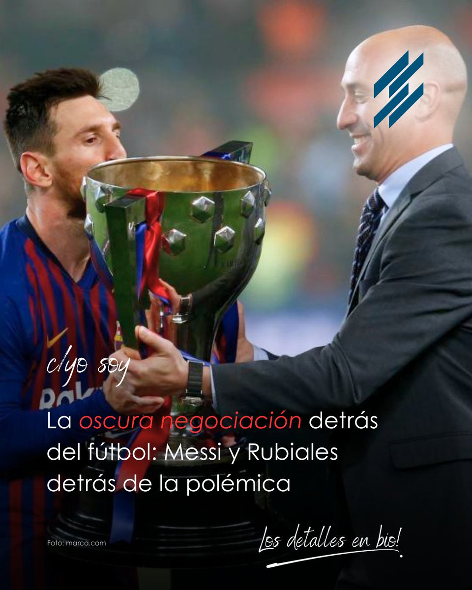 podiumy1's tweet photo. Un audio que deja mal parado a Messi, Pique y a Rubiales, ex presidente de la Federación Española de Futbol. Prepárate para esta historia que revela la oscura realidad del futbol https://t.co/riSBnbowiQ
#Escandalo #pique #MessiWorld #futbol #PakvsUSA https://t.co/xyeHZx0NBk