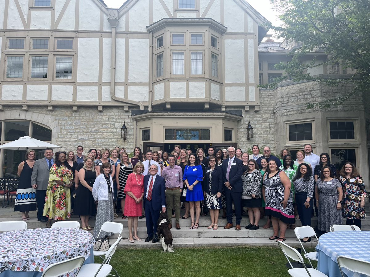 OH Dept of Ed and Workforce (@oheducation) on Twitter photo Celebrating Ohio's educators! <a href="/GovMikeDeWine/">Governor Mike DeWine</a> and First Lady Fran DeWine hosted educators at the Governor's Residence this week. Members of our team were honored to join this reception and thank educators for their dedicated work on behalf of students and families. Celebrating Ohio's educators! <a href="/GovMikeDeWine/">Governor Mike DeWine</a> and First Lady Fran DeWine hosted educators at the Governor's Residence this week. Members of our team were honored to join this reception and thank educators for their dedicated work on behalf of students and families.