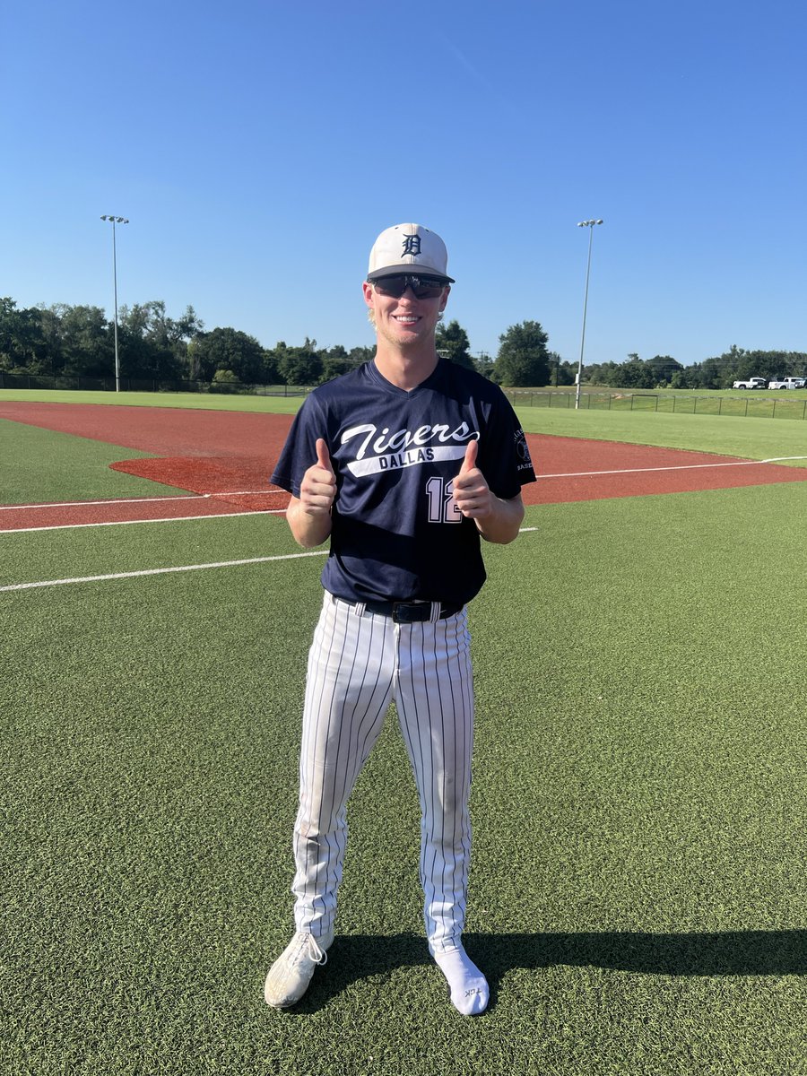 ✭Five Tool Texas✭ (@fivetooltexas) on Twitter photo F: <a href="/DTigerBaseball/">Dallas Tigers</a> Hernandez 4, Canes Southwest Premier 0
PoG: <a href="/dillonbrandt3/">Dillon Brandt</a> 6 IP, 9K, 4H, 0R
Hitter: <a href="/jake_fults/">Jake Fults</a> 1-3, 2B, RBI F: <a href="/DTigerBaseball/">Dallas Tigers</a> Hernandez 4, Canes Southwest Premier 0
PoG: <a href="/dillonbrandt3/">Dillon Brandt</a> 6 IP, 9K, 4H, 0R
Hitter: <a href="/jake_fults/">Jake Fults</a> 1-3, 2B, RBI