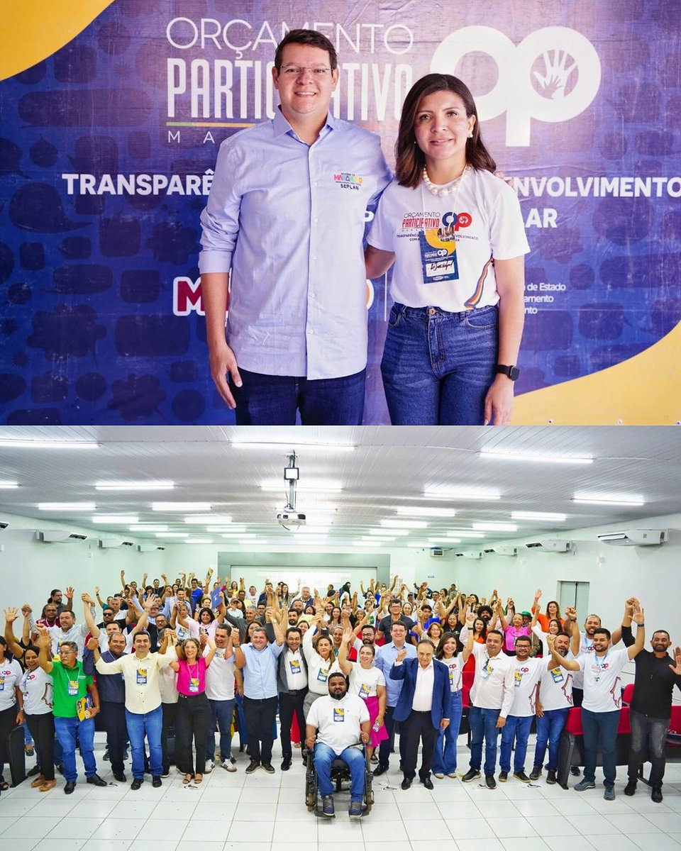ViniciusFerroC's tweet photo. Hoje iniciamos nossa maratona de 32 audiências públicas do Orçamento Participativo com a plenária em Imperatriz, Região Tocantina. São mais de 300 demandas indicadas pelo OP que já foram atendidas pelo @GovernoMA e se tornaram realidade. Ouvir a população é essencial. Participe! https://t.co/OZoy0MaHRF