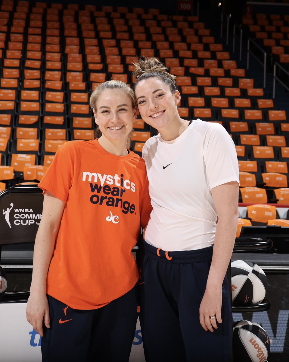 WNBA's tweet photo. When sister’s take the court 🥹

This is the first time Katie Lou Samuelson and Karlie Samuelson will face off in over 3 years 

📺 ION https://t.co/0tepKWyKSF