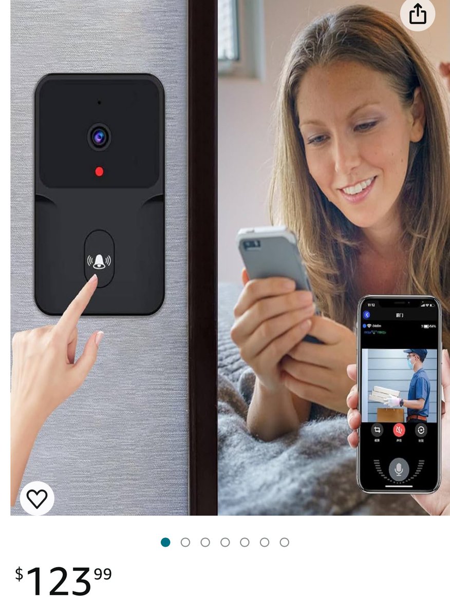 Freebie_Flow's tweet image. $123.99 Doorbell camera for $26 🤯

Use code: 50RD4ROP

a.co/d/0mhZzPx