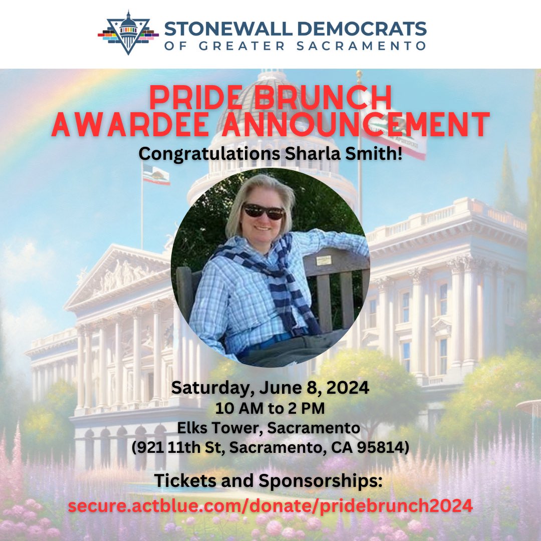 We are looking forward to kicking off Pride weekend by celebrating with you tomorrow at our Inaugural Pride Brunch! Last minute tickets still available here for purchase: secure.actblue.com/donate/pridebr…