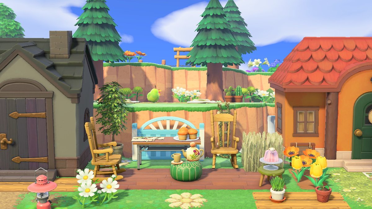 mossy_isles's tweet photo. Just 2 besties living together.💚 Can you guess who? 👀🌲🌾 #acnh https://t.co/grQhmcCWTz