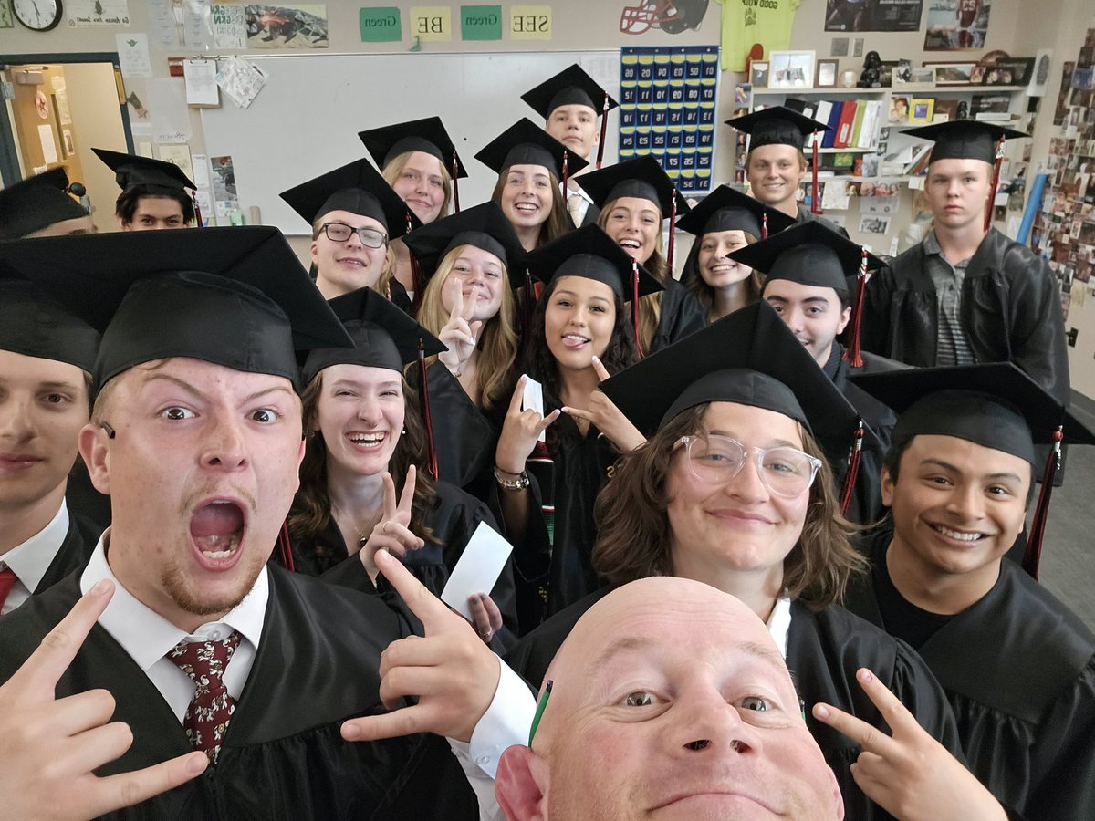 Class of 2024 !!! #MonticelloHS  May the Force be with you!  It's been a great ride