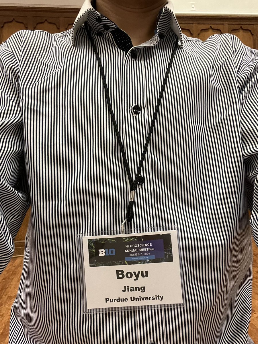 Excellent experience during 2-day BIG10 Neuroscience meeting! Learning so many wonderful researches about neuroscience.