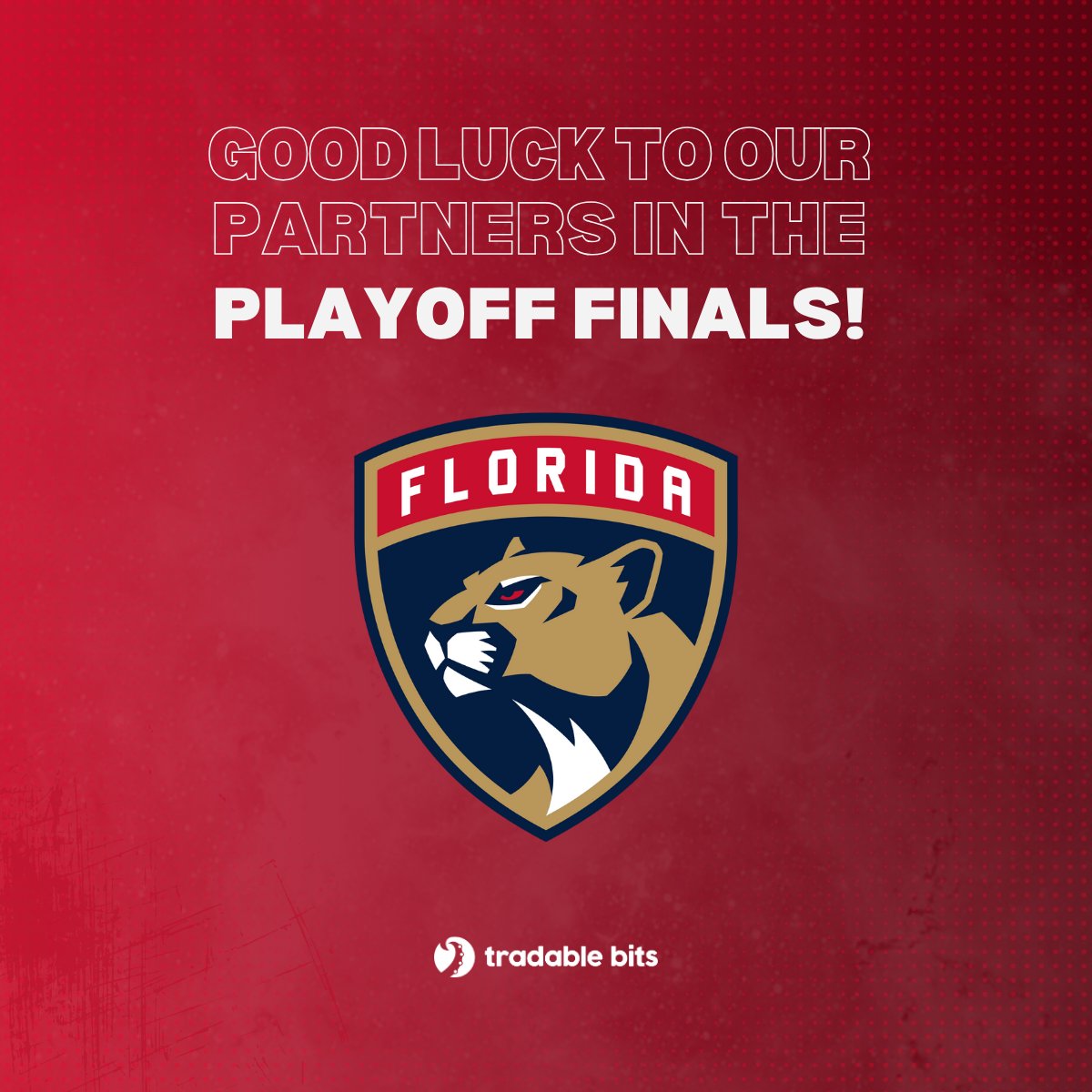 Our partners, the <a href="/FlaPanthers/">Florida Panthers</a>, made it to the Stanley Cup finals and we couldn't be more excited 🙌

Congratulations and best of luck from the TBits team!

#NHL #FloridaPanthers #StanleyCupFinals #Hockey