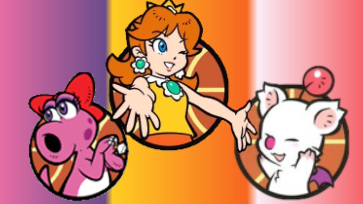 RainbowKTFluff's tweet photo. @ilikeicecoffee I call Daisy, Birdo, and Moogle! https://t.co/2rXq8DGgN2