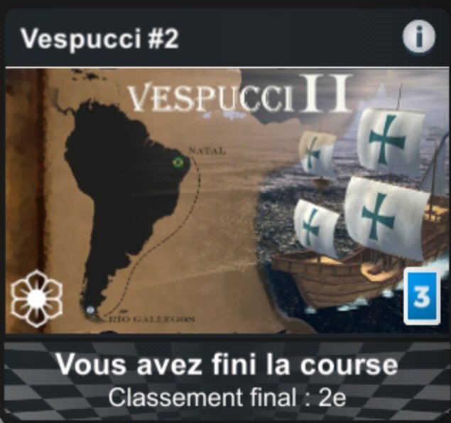 Qu'elle fut looooongue cette Vespucci #2 sur <a href="/VirtualRegatta/">Virtual Regatta</a> mais elle se clôture en beauté avec une nouvelle poupou 😁🥈
Il fallait bien rester Est : un énorme merci à <a href="/TeamBFC_VRO/">Team Bourgogne-Franche-Comté</a> et surtout à <a href="/LohannLaTerreur/">Lohann la Terreur - BFC / Mickaël</a> pour l'aide à la lecture météo 😘