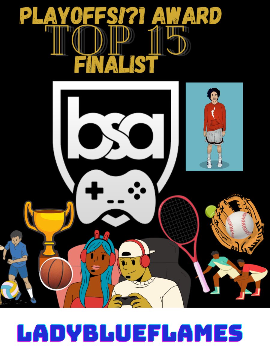 LadyBlueFlames's tweet photo. Y'all got me to the final round 🙌🏾! Thank you guys for always supporting my @wnba @WashMystics  and @NWSL @WashSpirit content! @P3GamingOrg @BipocAwards #BipocAwards https://t.co/2DKdi4MN9M