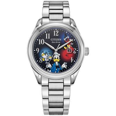 Mousesteps's tweet image. Feisty Donald Duck 90th Anniversary Citizen Watch LE Boxed Set Now Available: buff.ly/3XdtnmF #donaldduck #donaldduck90 #citizenwatch