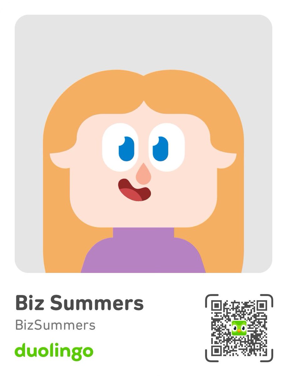 When the students go home, that means it’s officially summer. Kicking this one off with something I’ve been meaning to do for a while…so maybe be my friend? duolingo.com/profile/BizSum…