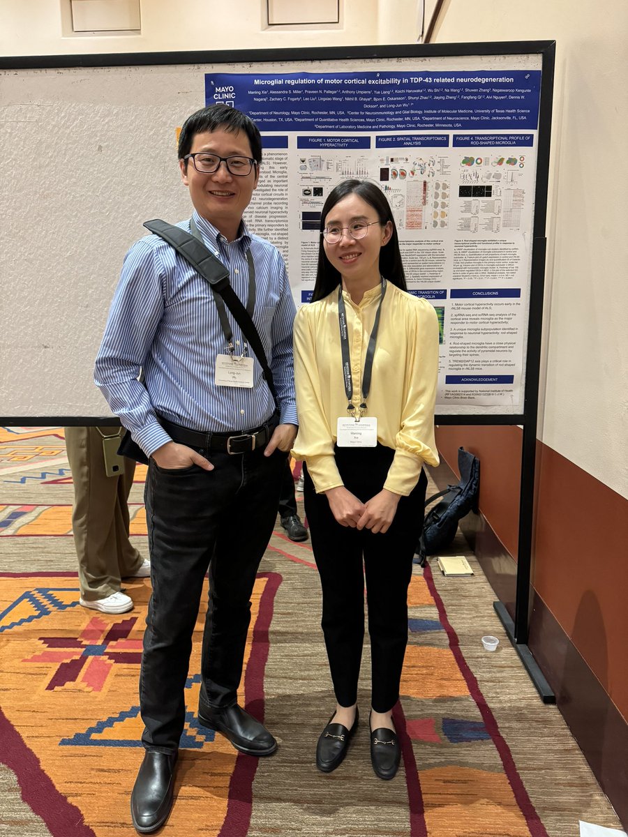 Wu Lab at UTHealth (@longjun_wu) on Twitter photo Enjoyed the amazing <a href="/KeystoneSymp/">Keystone Symposia</a> on neuroimmune and neurodegeneration in #SantaFe. Appreciate the opportunity to talk about <a href="/KoichiHaruwaka/">Koichiro Haruwaka</a>âs project on how microglia promote neuronal activity. <a href="/Manling_Xie/">Manling Xie</a> presented the poster on rod-shaped microglia in TDP43 neurodegeneration. Enjoyed the amazing <a href="/KeystoneSymp/">Keystone Symposia</a> on neuroimmune and neurodegeneration in #SantaFe. Appreciate the opportunity to talk about <a href="/KoichiHaruwaka/">Koichiro Haruwaka</a>âs project on how microglia promote neuronal activity. <a href="/Manling_Xie/">Manling Xie</a> presented the poster on rod-shaped microglia in TDP43 neurodegeneration.