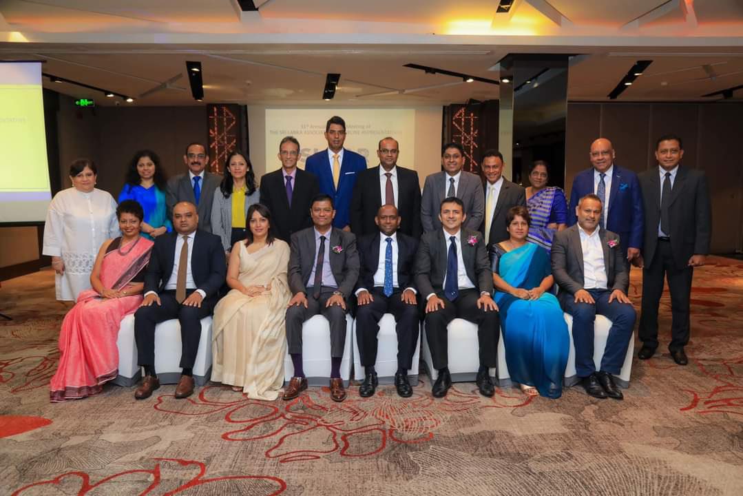 tourismlk's tweet photo. The Sri Lanka Association of Airline Representatives (SLAAR), held its 31st Annual General Meeting on 5th June 2024, at The Colombo Hilton Residences.

The meeting was attended by its 39 member companies.
 
#SLAAR #SLTPB #SLTDA #CAASL #SLCB #AVIATION #AIRLINES #TOURISM https://t.co/V5GkeDUkLC