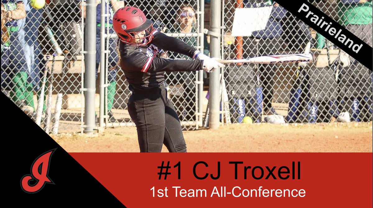 lady_IndiansSB's tweet photo. Congratulations to our senior @CjTroxell1 for her Prairieland All-Conference 1st Team selection. https://t.co/bqnlbmPVT6
