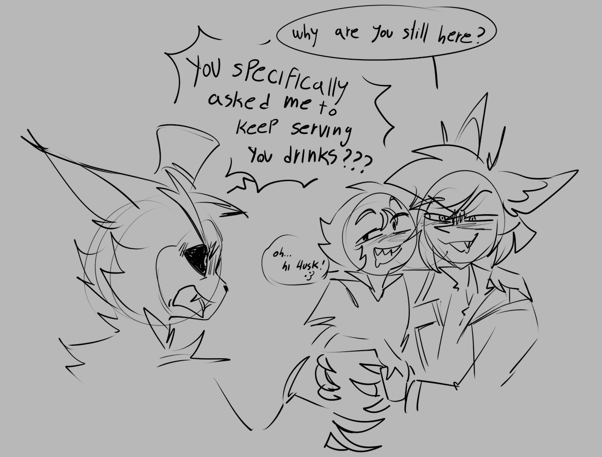 casually forgets Husk is there 