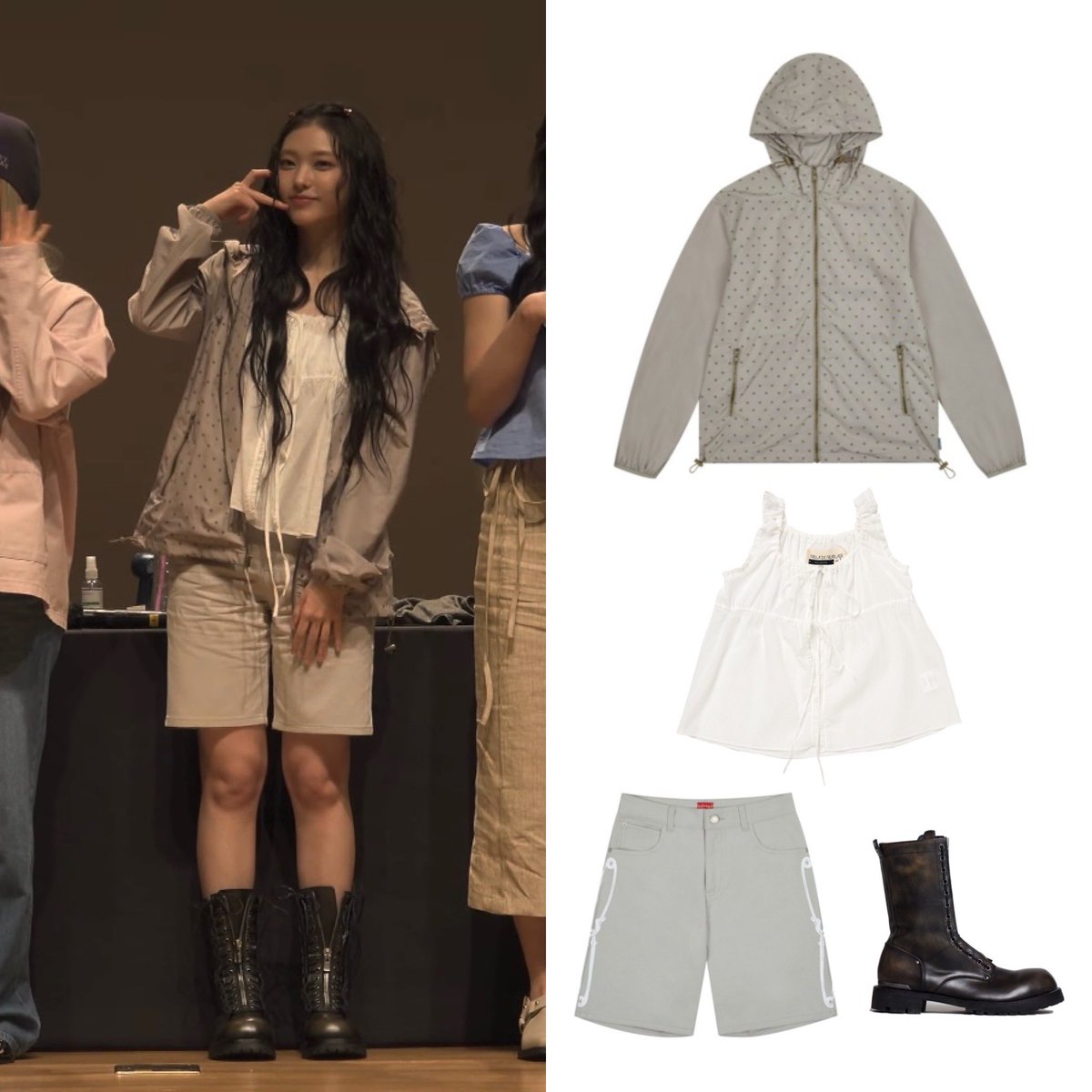 【Safarispot】S CLEF DOT WINDBREAKER (NAVY) S CLEF DOT WINDBREAKER (NAVY) - safarispot | 60% - Asian